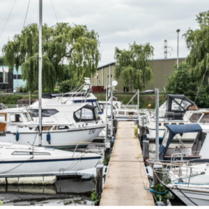 Langerbrugge jachthaven kade